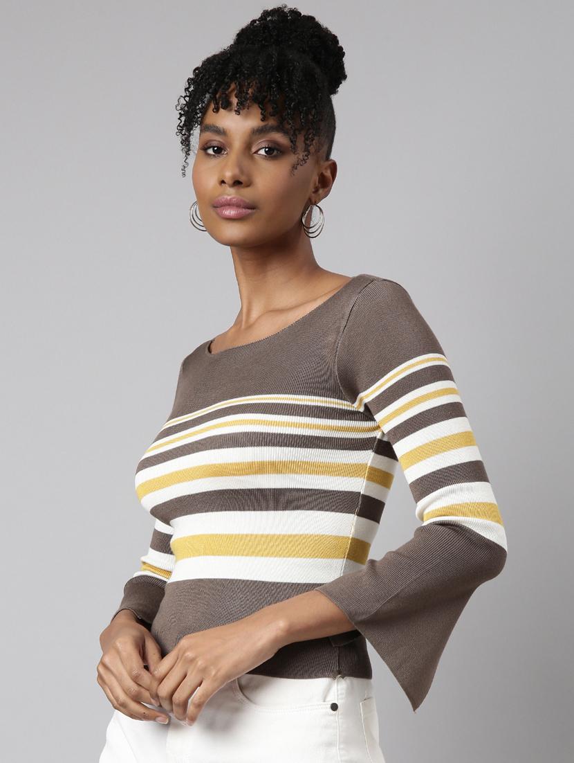 women's round neck regular top - 20928794 - Standard Image - 1