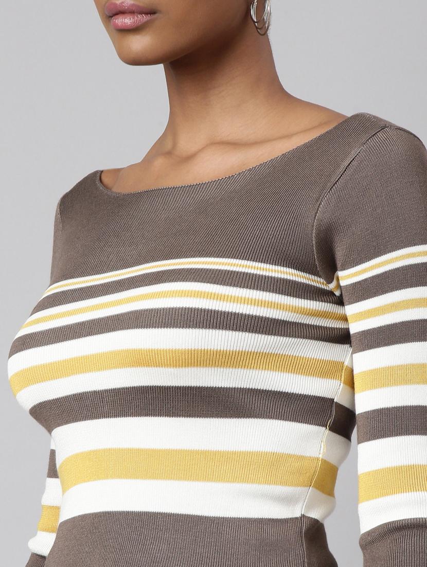 women's round neck regular top - 20928794 - Standard Image - 6