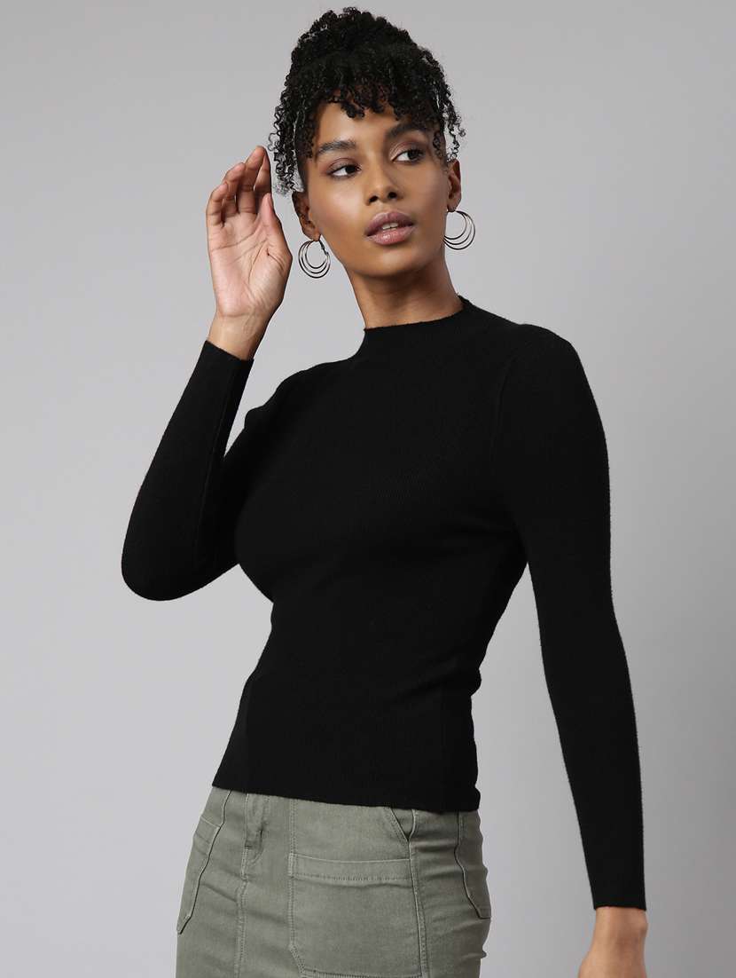 women's solid color regular top - 20928795 -  Standard Image - 1