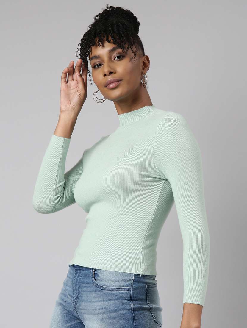 women's solid color regular top - 20928796 - Standard Image - 1