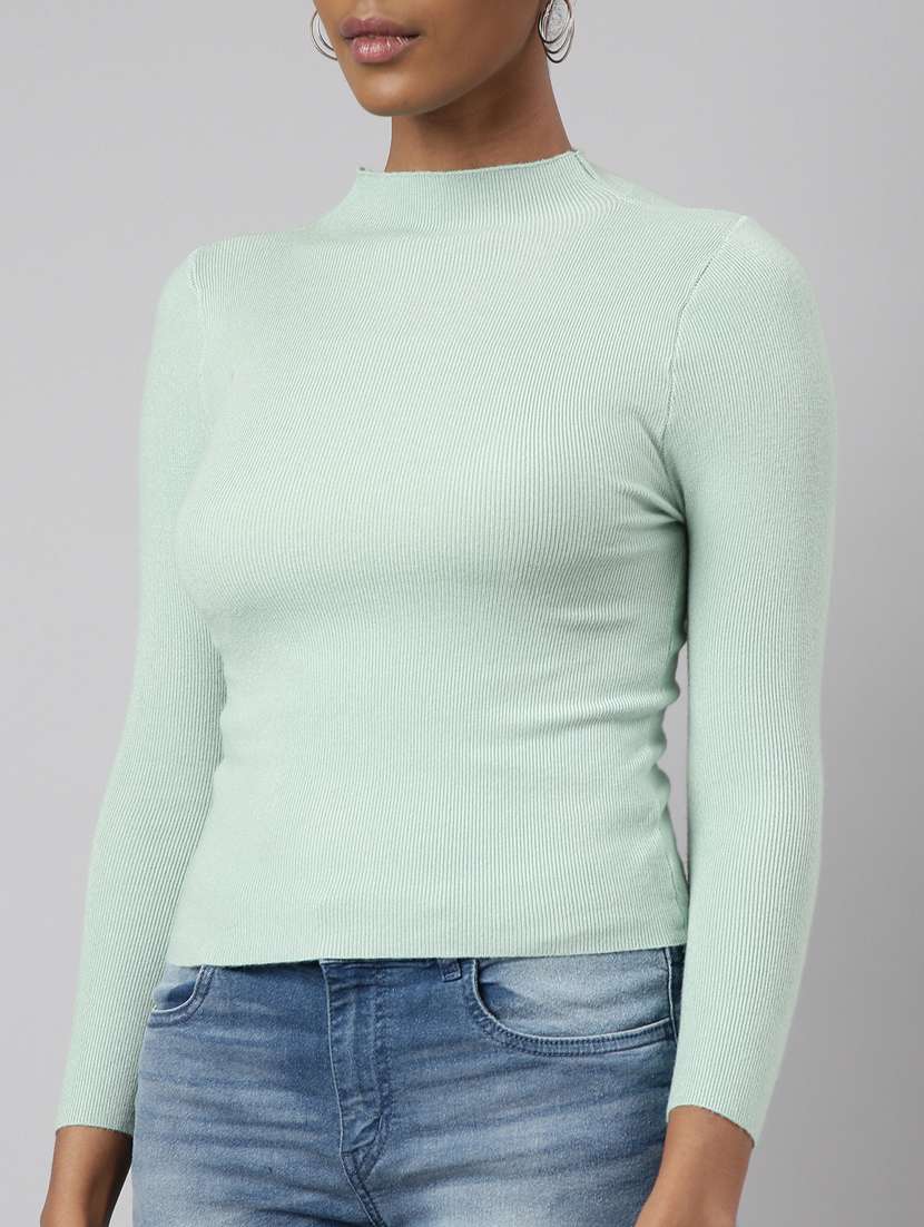 women's solid color regular top - 20928796 - Standard Image - 6