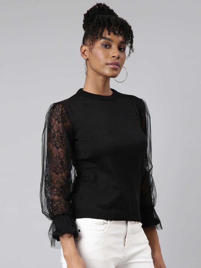 women's solid color regular top - 20928799 -  Standard Image - 1