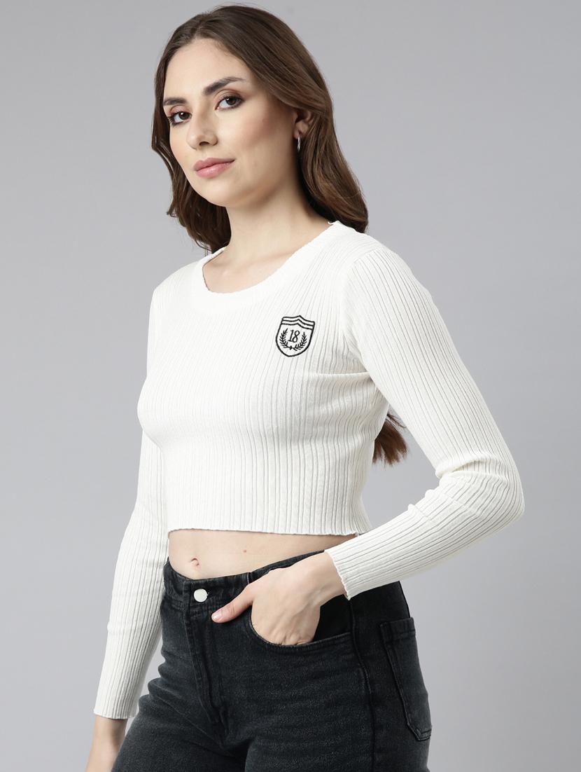 women's solid color regular top - 20928802 - Standard Image - 1