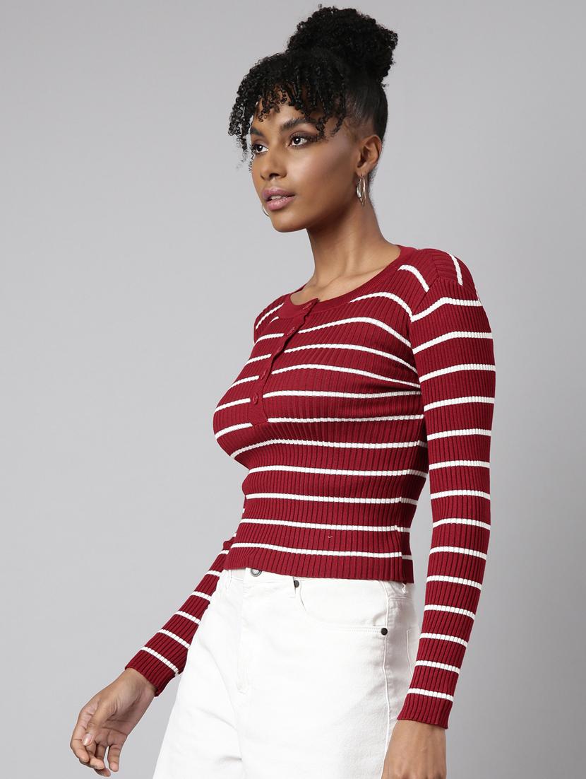 women's round neck regular top - 20928803 - Standard Image - 1
