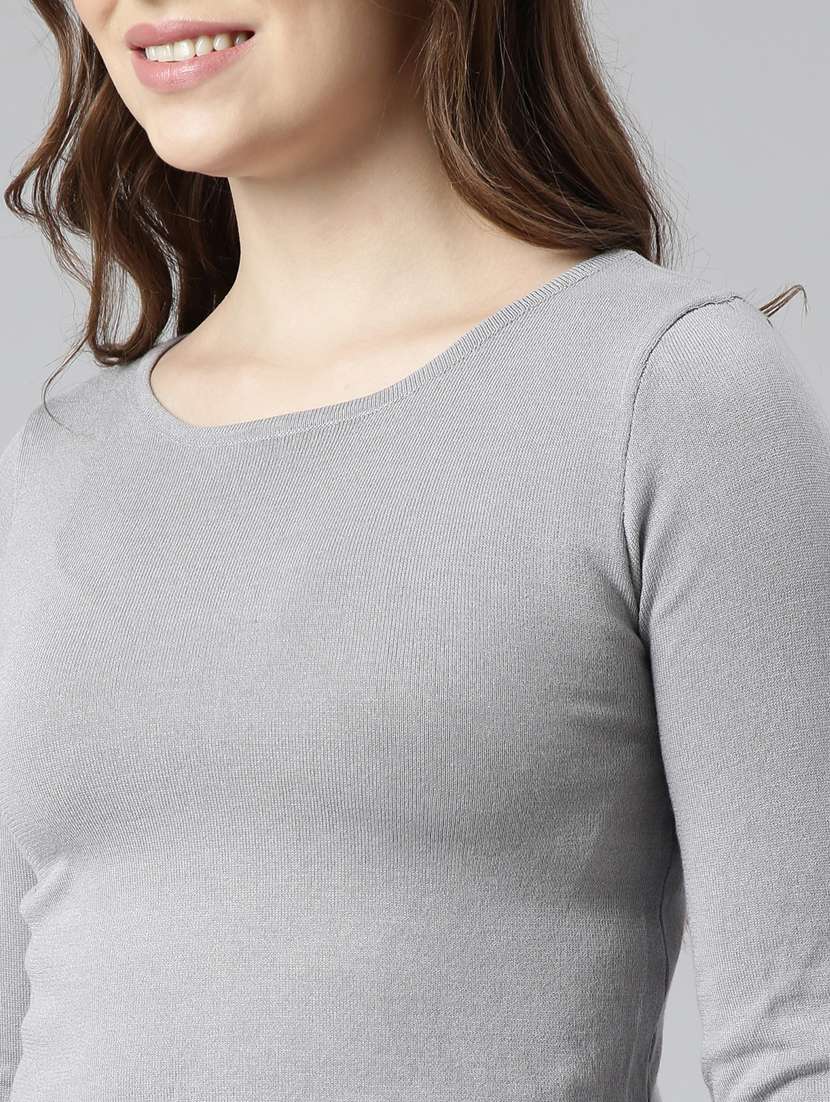 women's solid color crop top - 20928809 -  Standard Image - 6