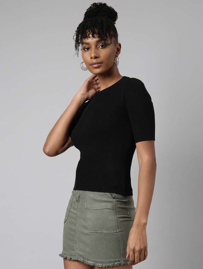 women's solid color regular top - 20928818 -  Standard Image - 1