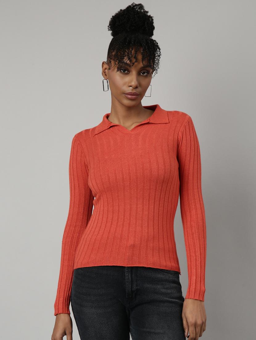 women's solid color regular top - 20928821 -  Zoom Image - 0