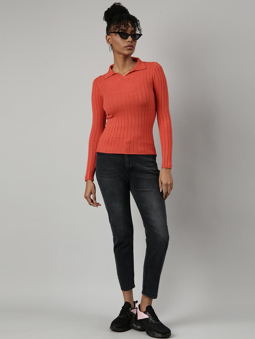 women's solid color regular top - 20928821 - Standard Image - 4