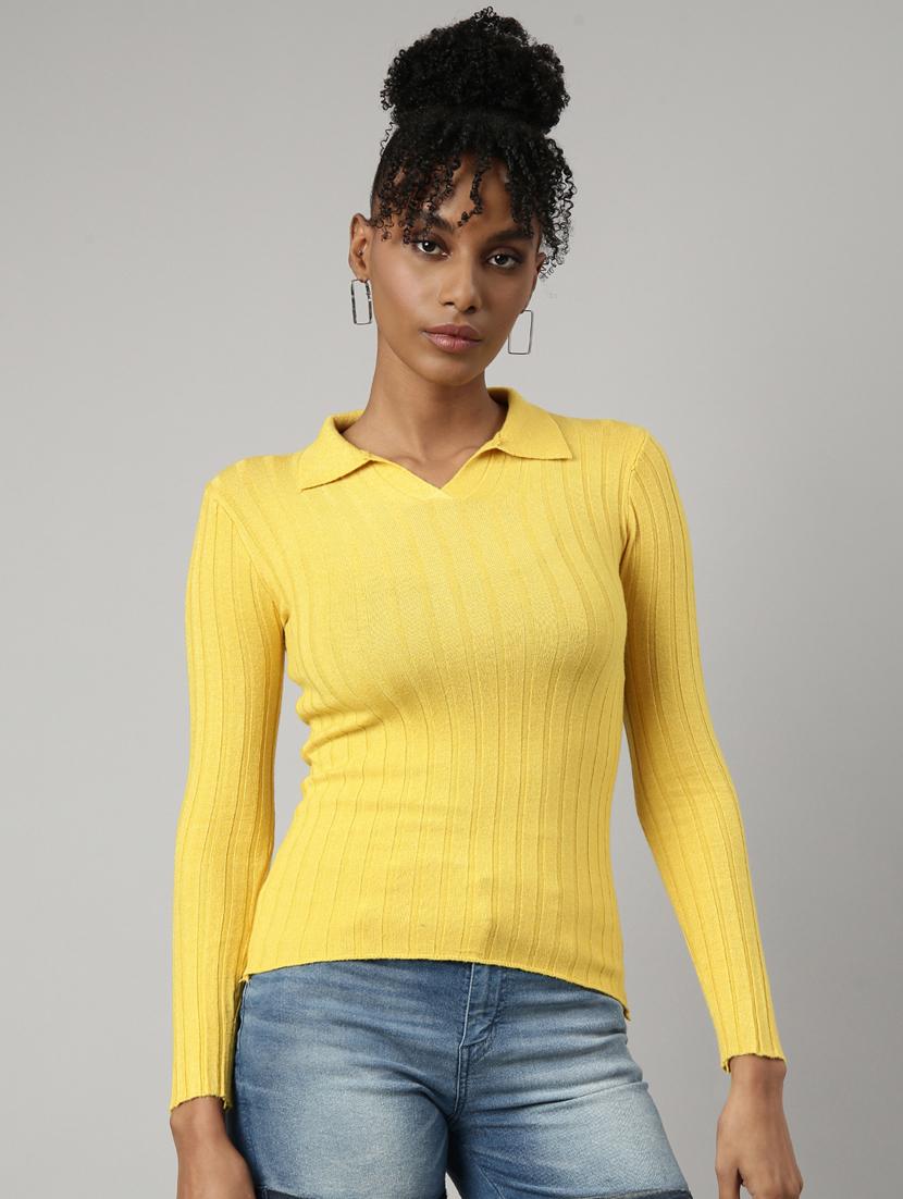 women's solid color regular top - 20928822 -  Zoom Image - 0