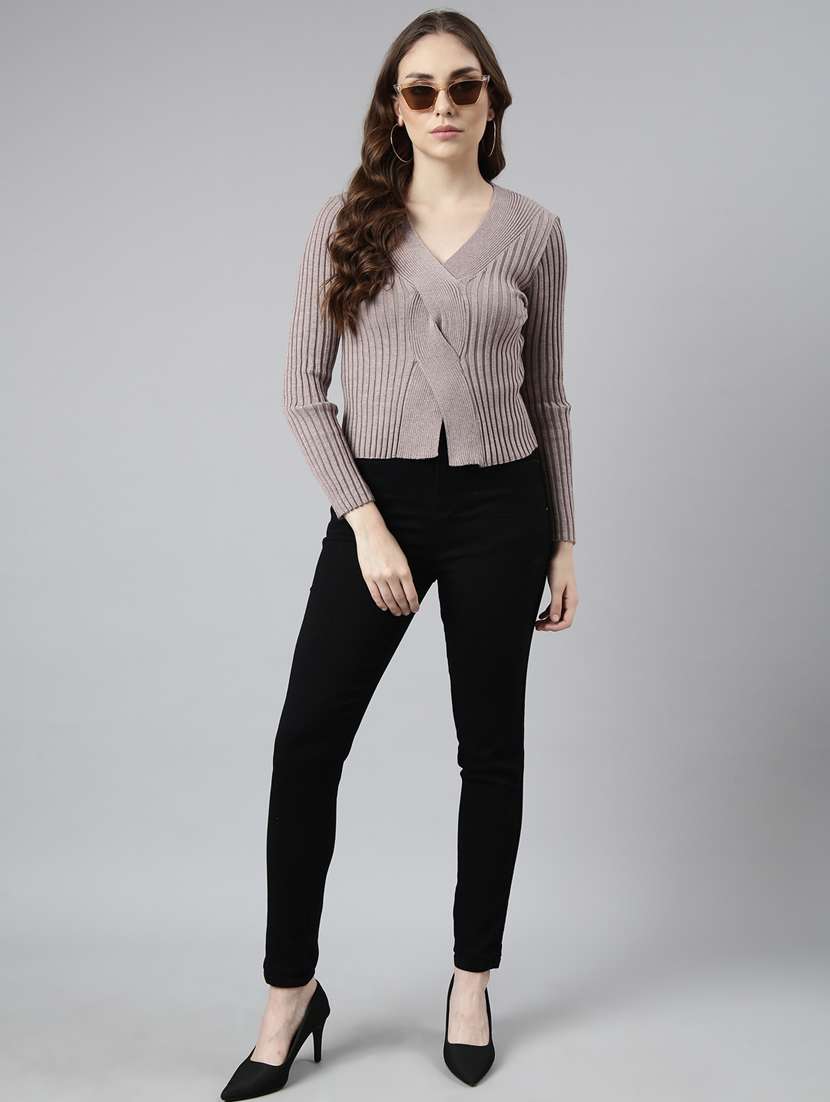 women's solid color regular top - 20928831 -  Standard Image - 4