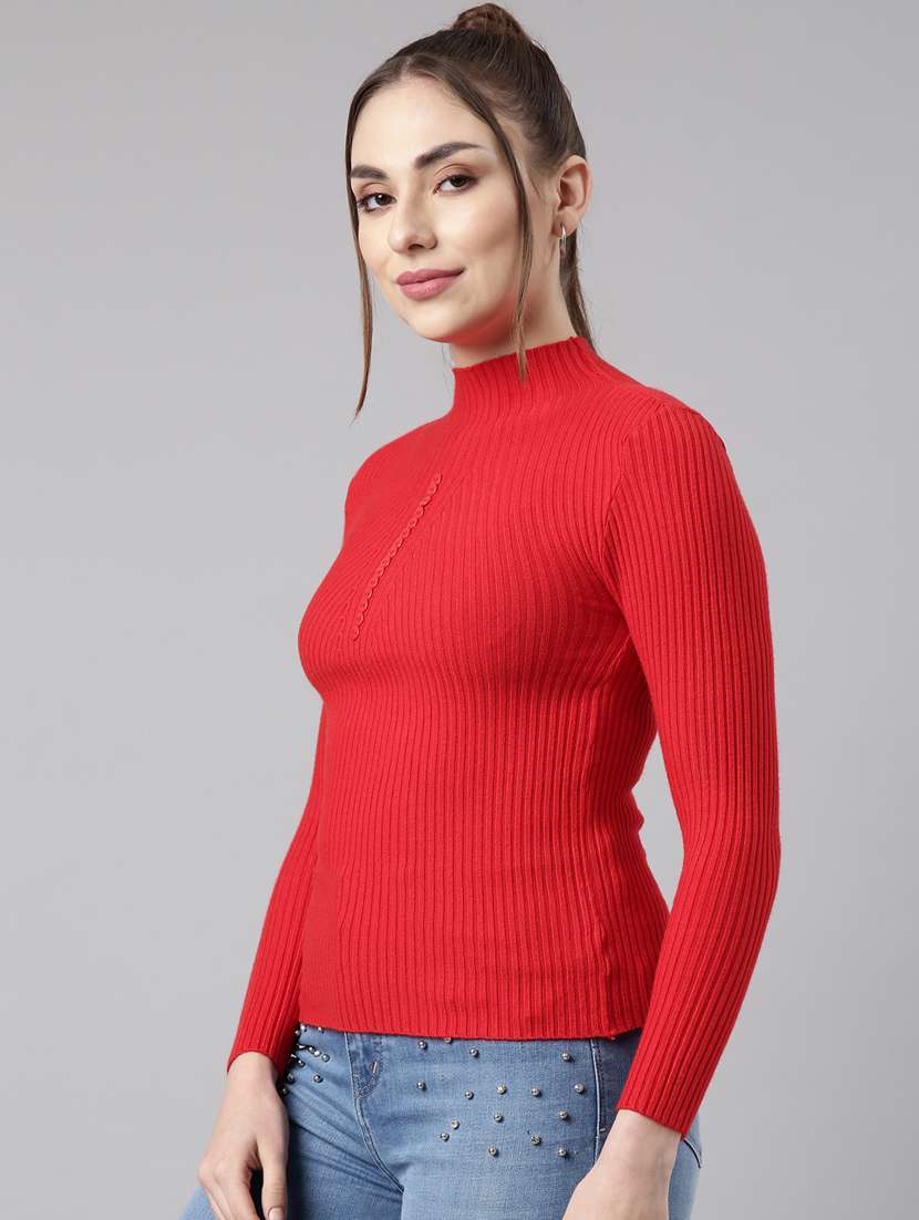 women's solid color regular top - 20928832 -  Standard Image - 1