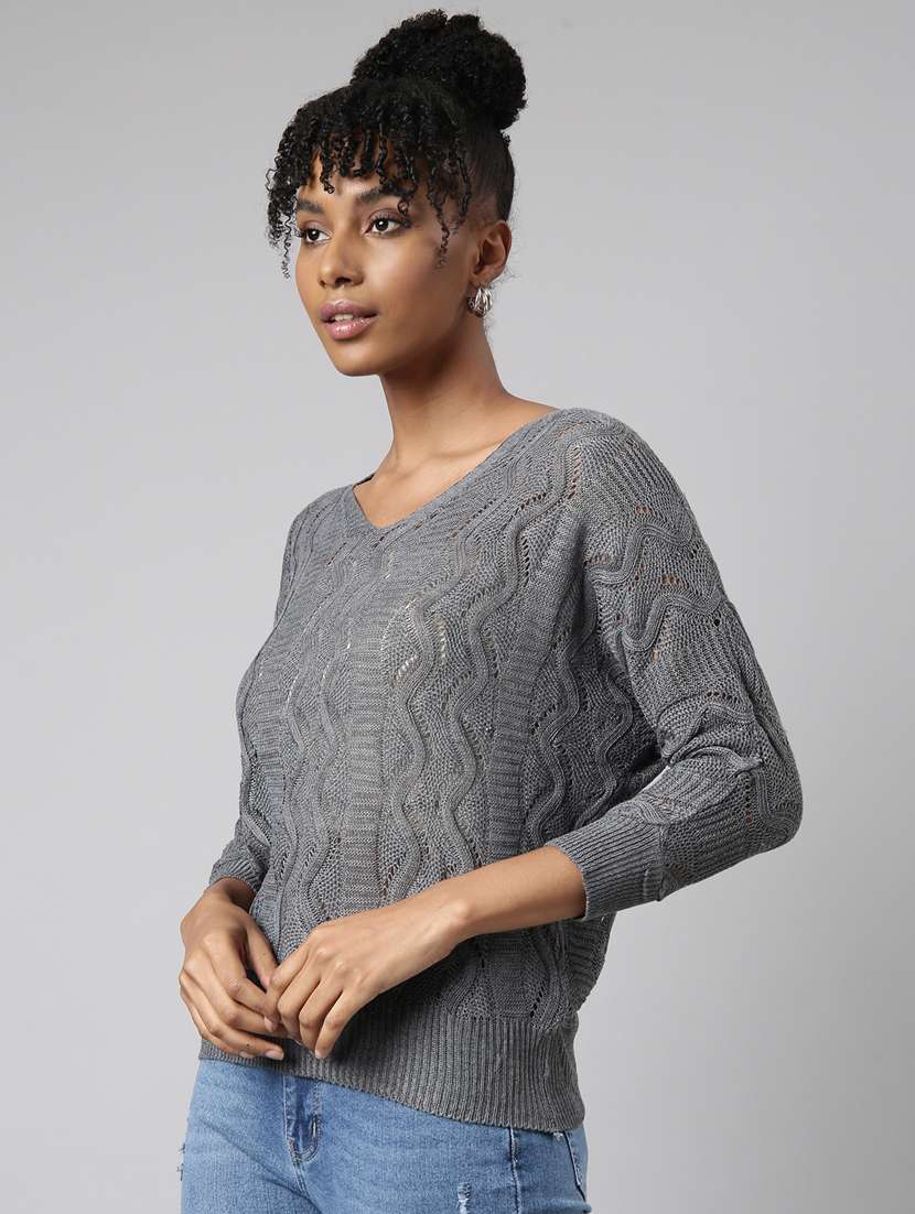 women's v-neck regular top - 20928841 -  Standard Image - 1