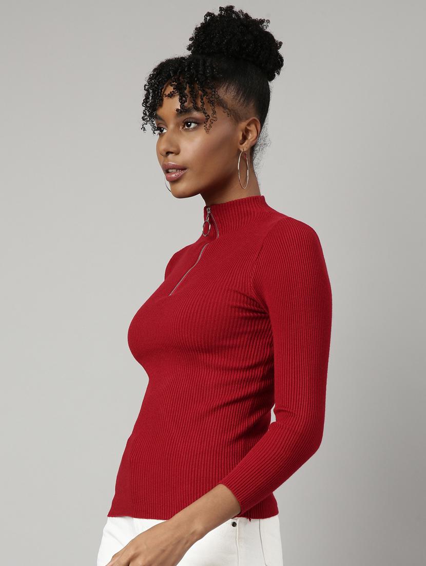 women's solid color regular top - 20928853 - Standard Image - 1