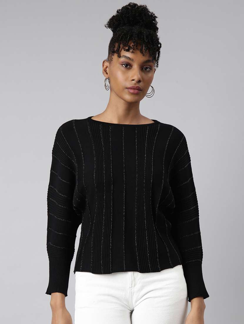 women's boat neck regular top