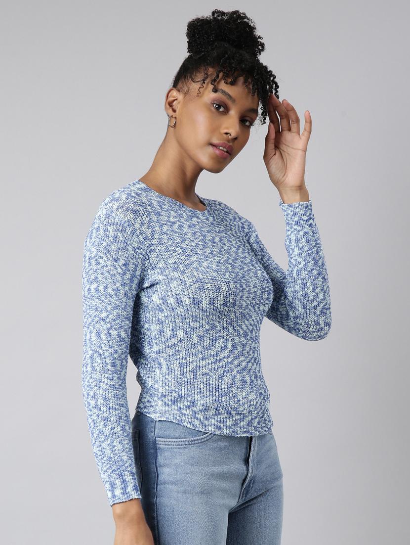 women's round neck regular top - 20928858 - Standard Image - 1