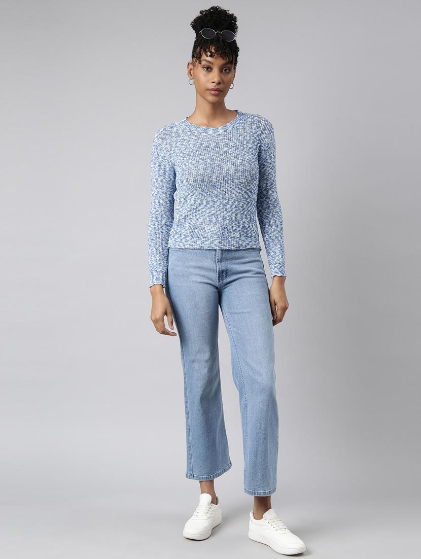 women's round neck regular top - 20928858 - Standard Image - 4