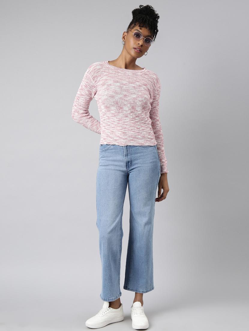 women's round neck regular top - 20928859 - Standard Image - 4