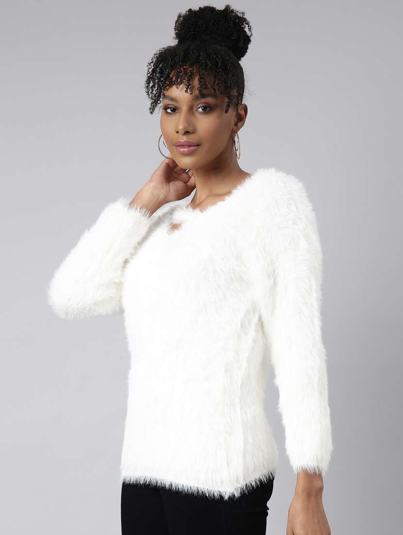 women solid color regular top - 20928928 -  Standard Image - 1