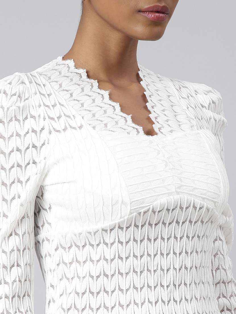 women self designed puff sleeves top - 20928929 -  Standard Image - 6