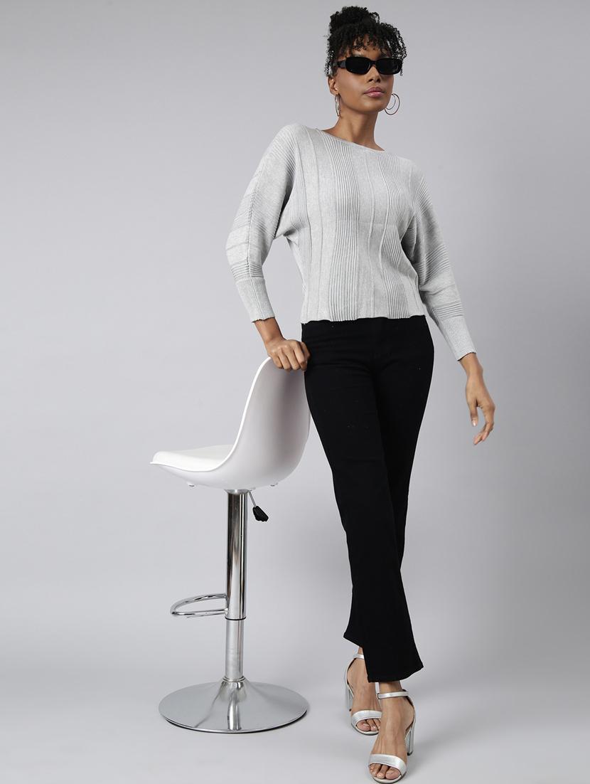women round neck regular top - 20928935 - Standard Image - 4