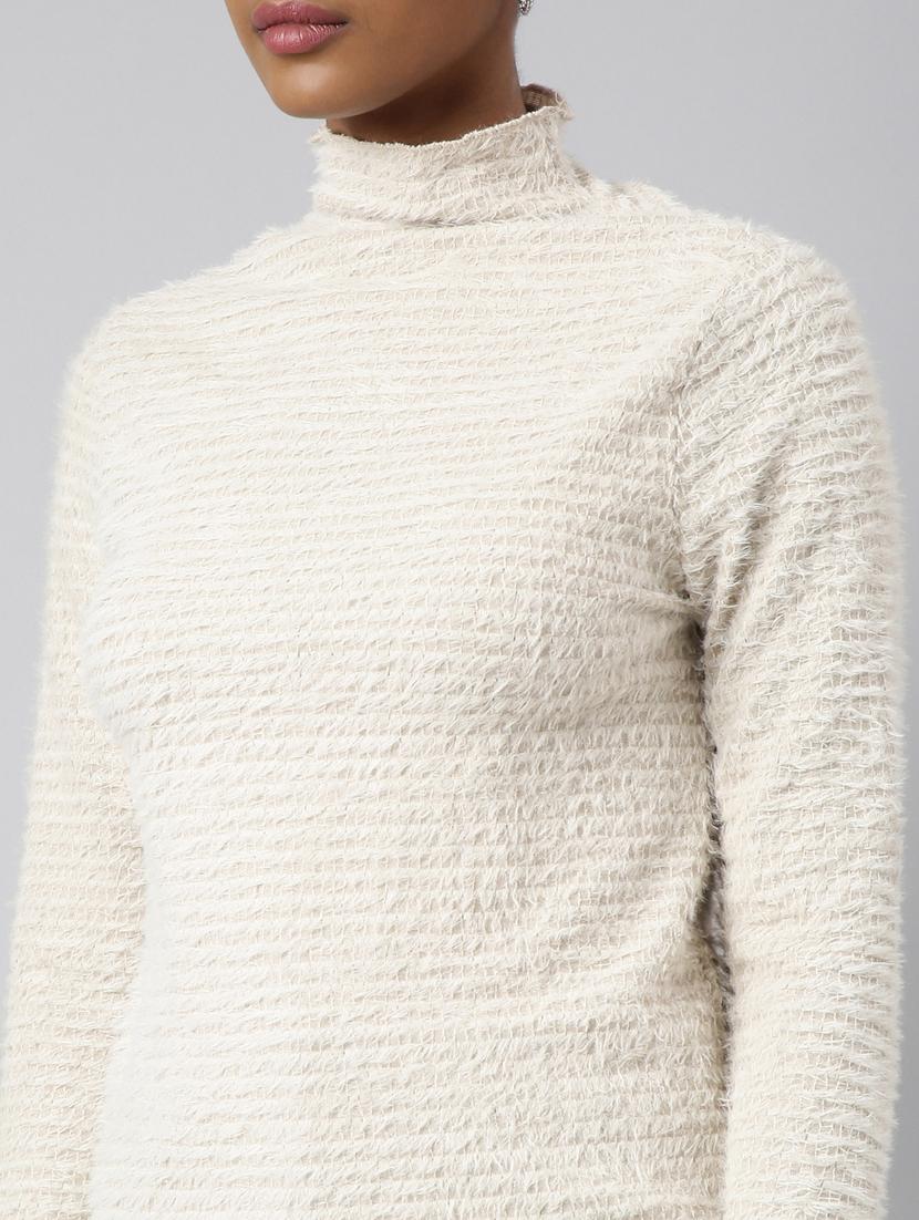 women self designed mock neck pullover - 20928992 - Standard Image - 6