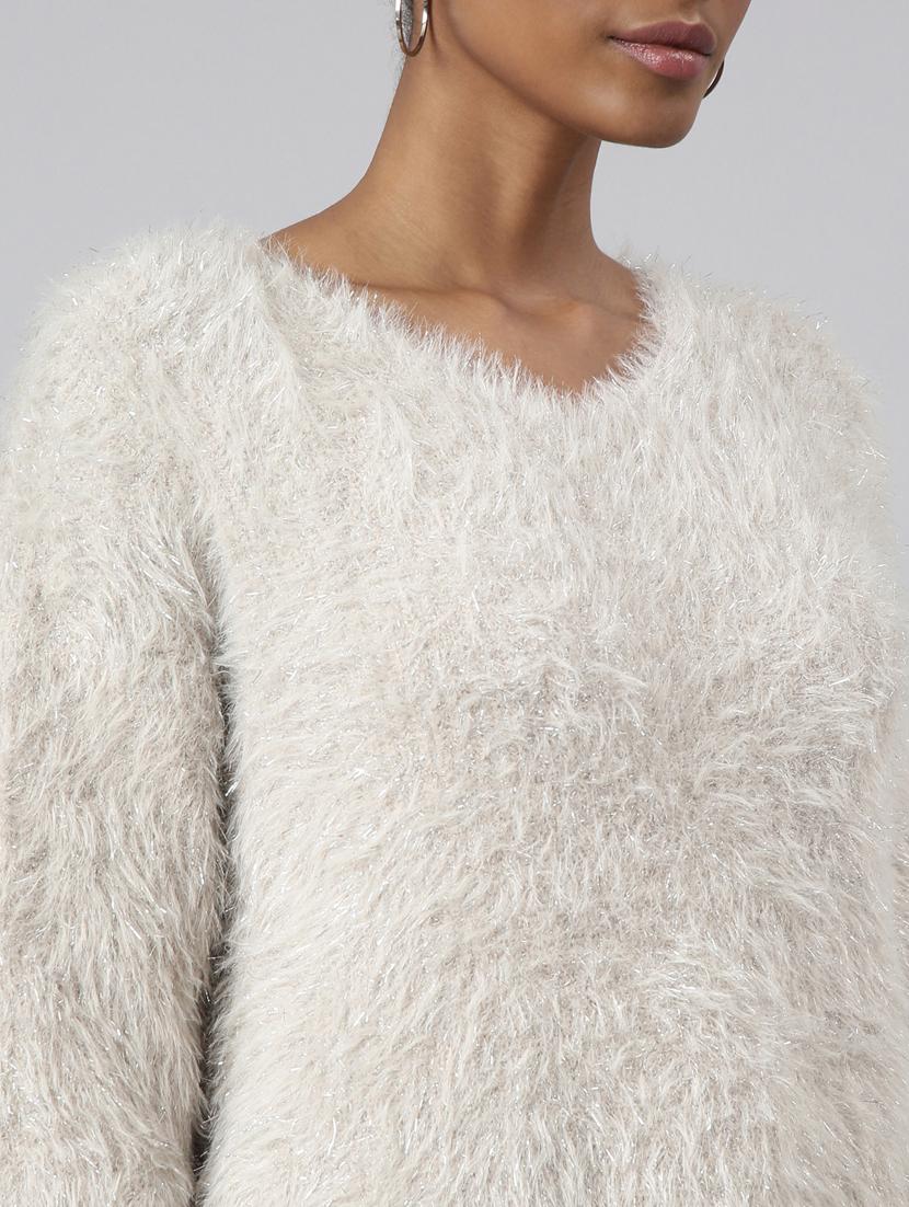 women self designed long sleeves pullover - 20929005 - Standard Image - 6