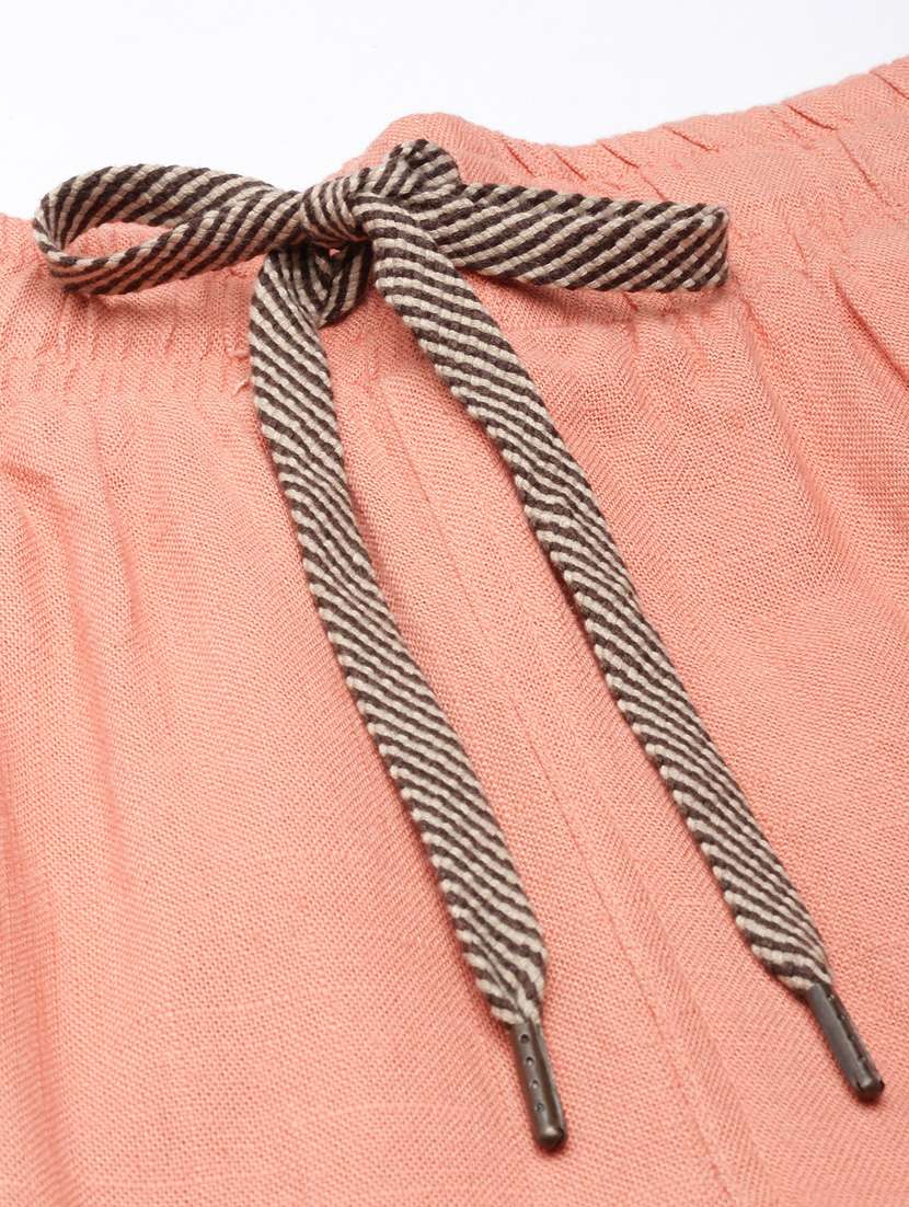 orange cotton blend track pant - 20929035 -  Standard Image - 6