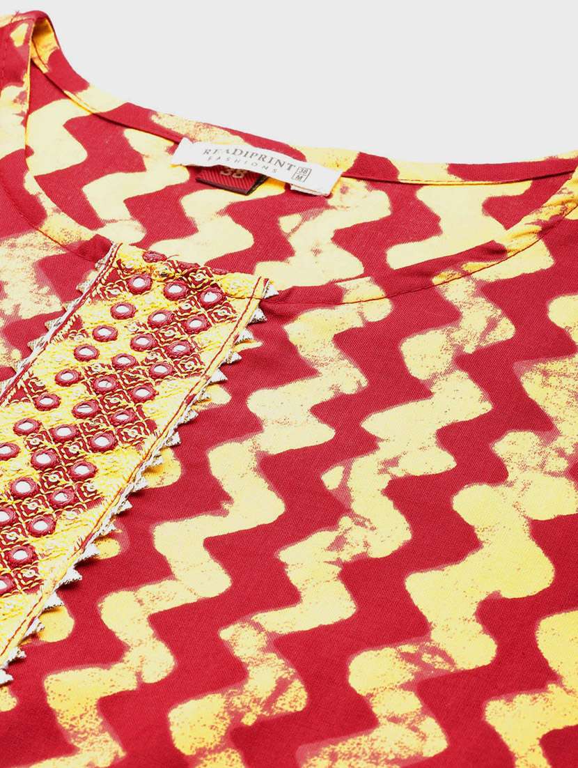 women three quarter sleeve kurta pant with dupatta set - 20929079 -  Standard Image - 4