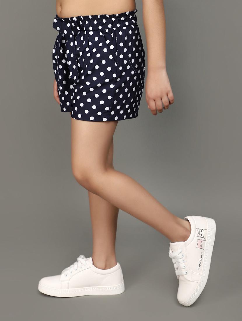 girls casual polka dot printed shorts - 20929251 -  Standard Image - 1