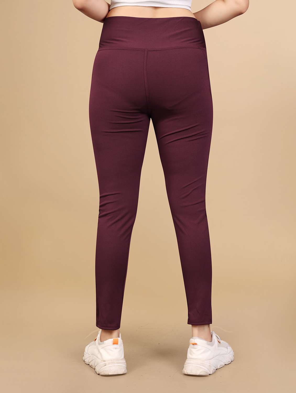 women color block ankle length tight - 20930321 -  Standard Image - 1