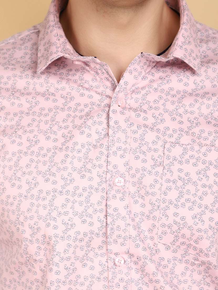 pink cotton casual shirt - 20930700 -  Standard Image - 4