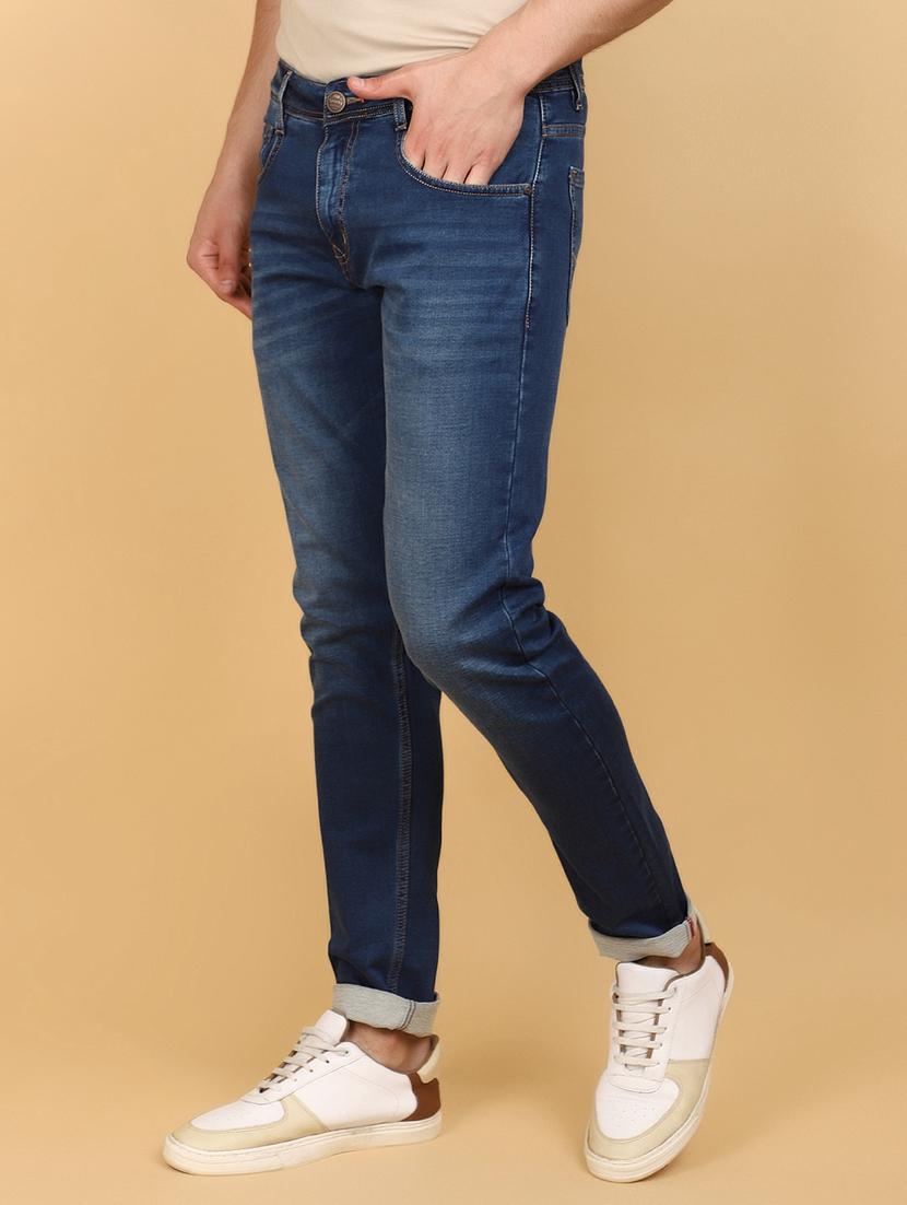 men mid rise washed denim jeans - 20930762 -  Standard Image - 1