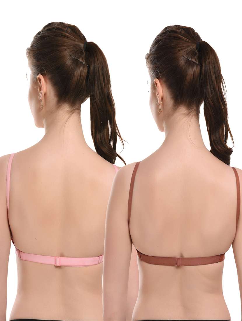 pack of 2 solid backless bras - 20930837 -  Standard Image - 6