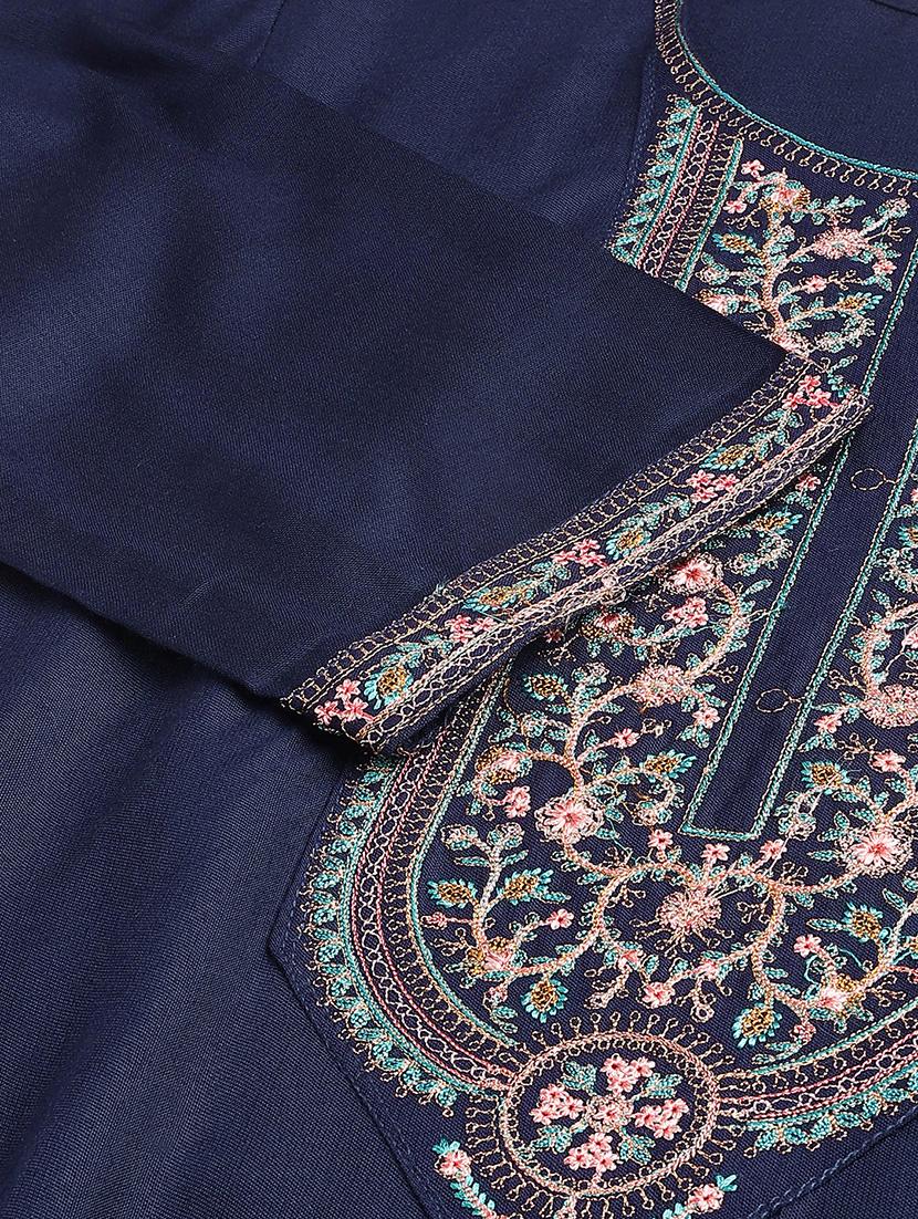 embroidered straight kurta - 20932720 - Standard Image - 4