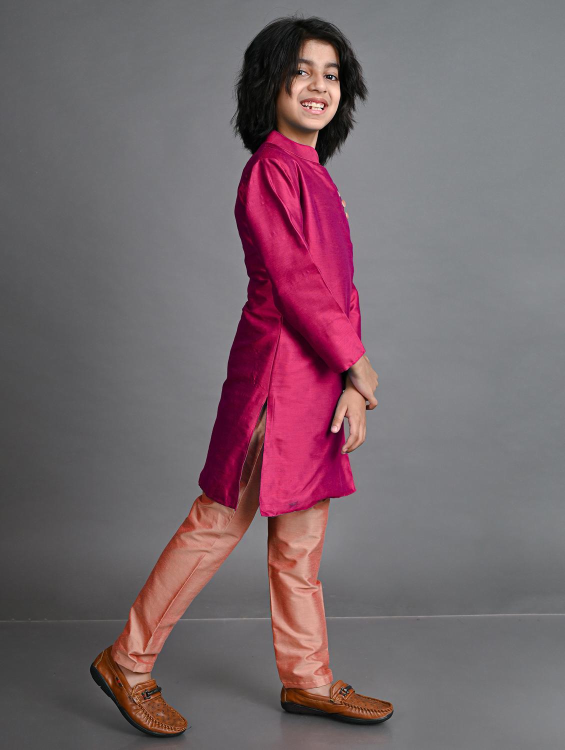 self design kurta set - 20943147 - Standard Image - 1