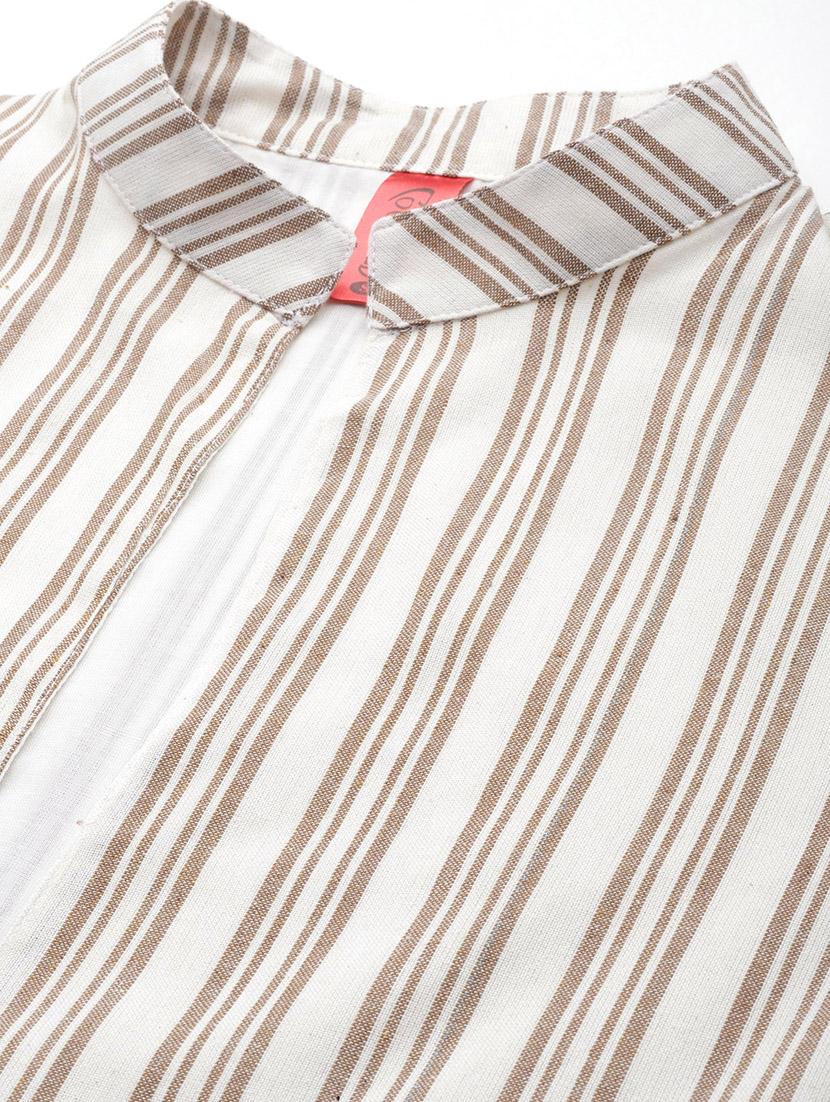 women white stripes formal suit set - 20945238 - Standard Image - 4