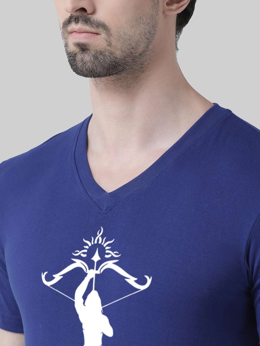 men front print short sleeve t-shirt - 20945436 - Standard Image - 4
