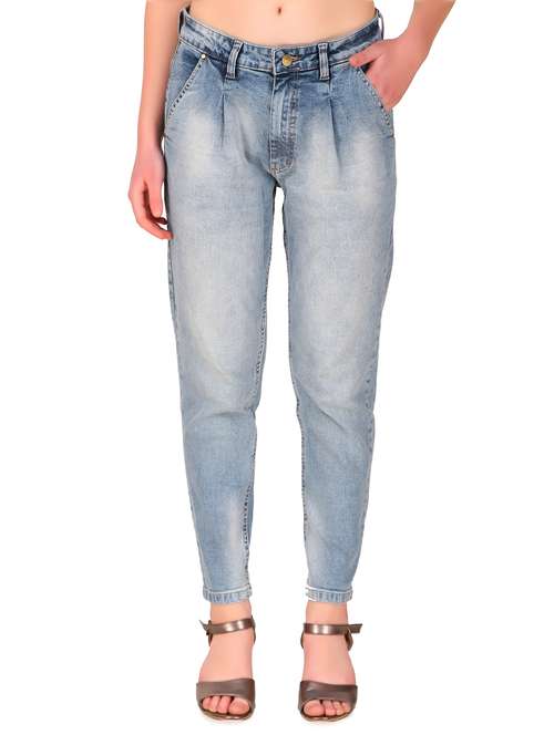 women plain mom fit jeans - 20945564 -  Standard Image - 0