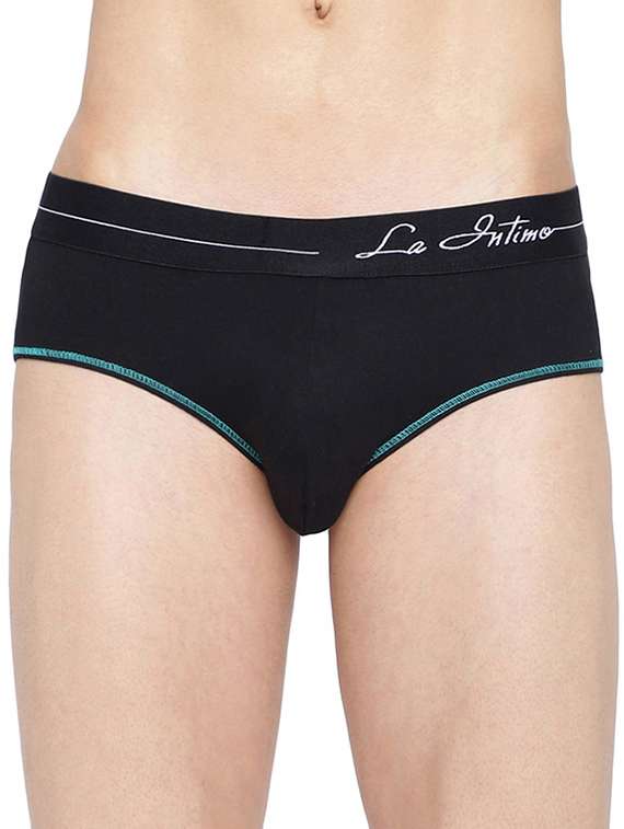 pack of 2 solid hipster briefs - 20945967 -  Standard Image - 1