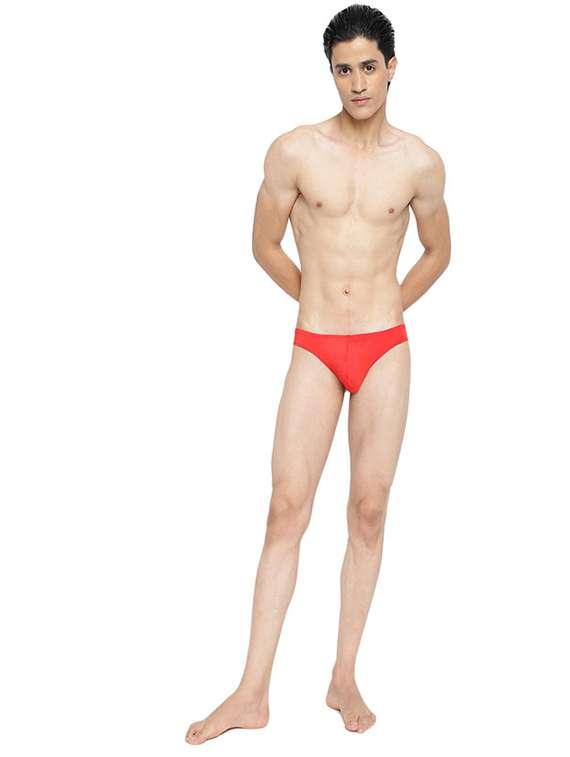 set of 3 multi coloured solid hipster brief - 20946126 - Standard Image - 4