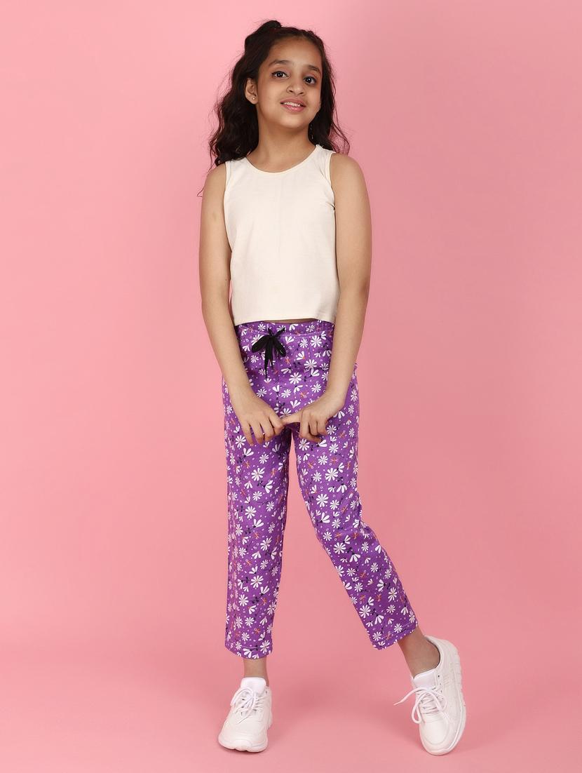 kids mid rise printed nightwear pyjama - 20946486 - Standard Image - 4