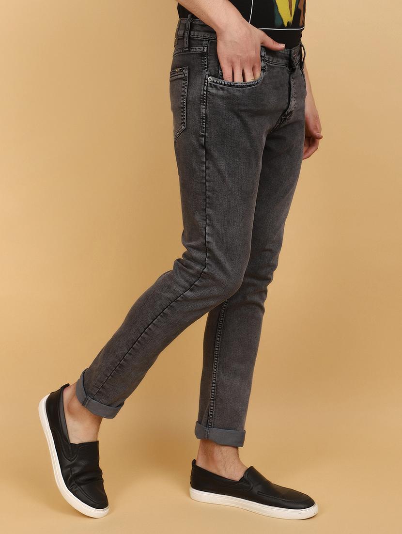 men mid rise washed denim jeans - 20946548 - Standard Image - 1