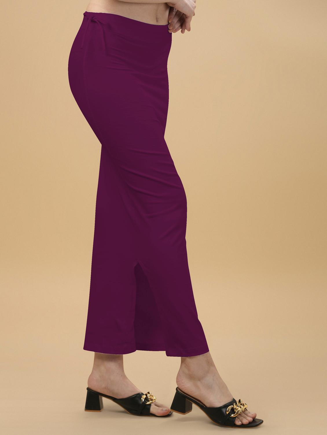 women lycra blend stretchable saree shaper - 20947400 - Standard Image - 1
