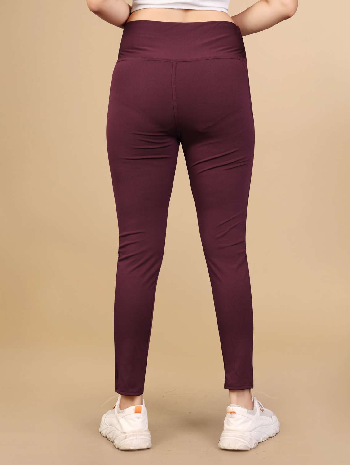 women color block ankle length tight - 20947489 -  Standard Image - 1