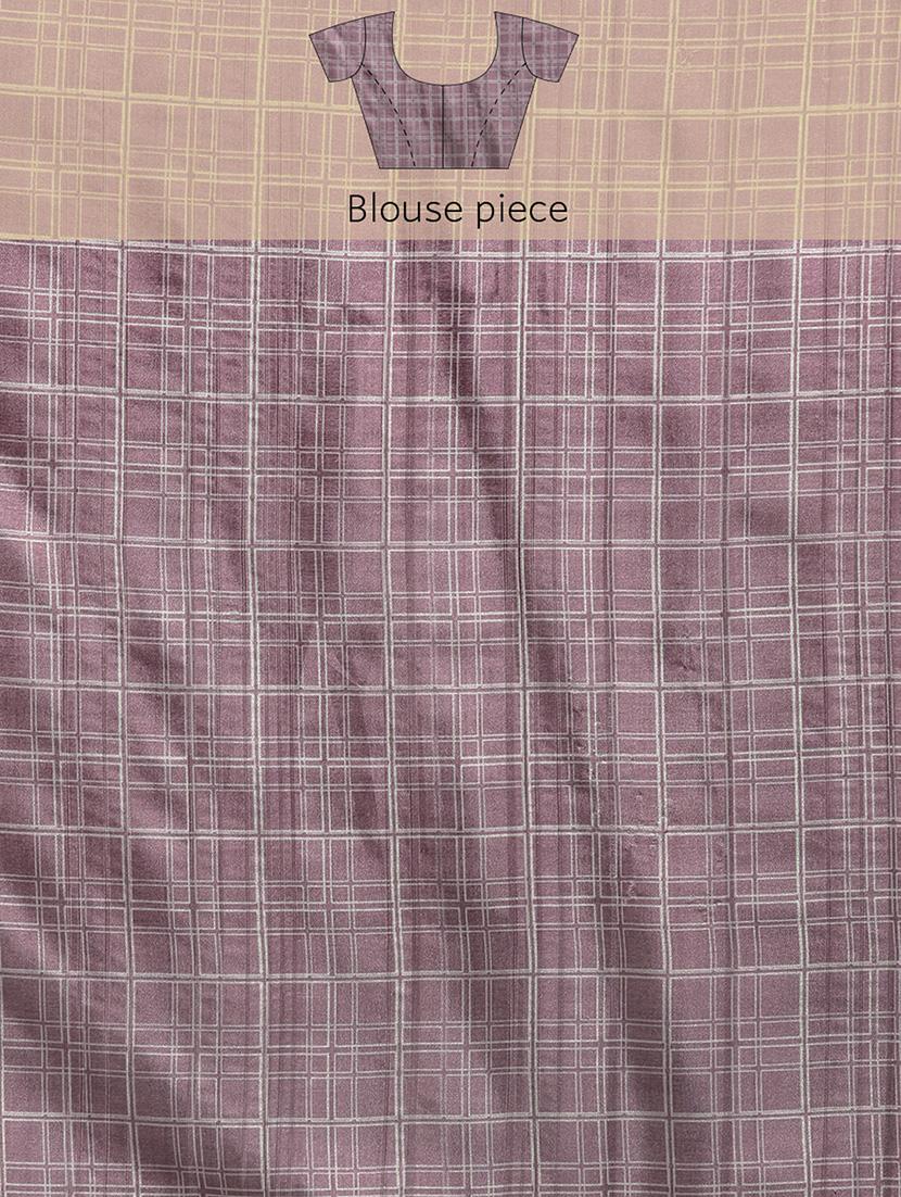 lavender printed saree - 20947833 - Standard Image - 4