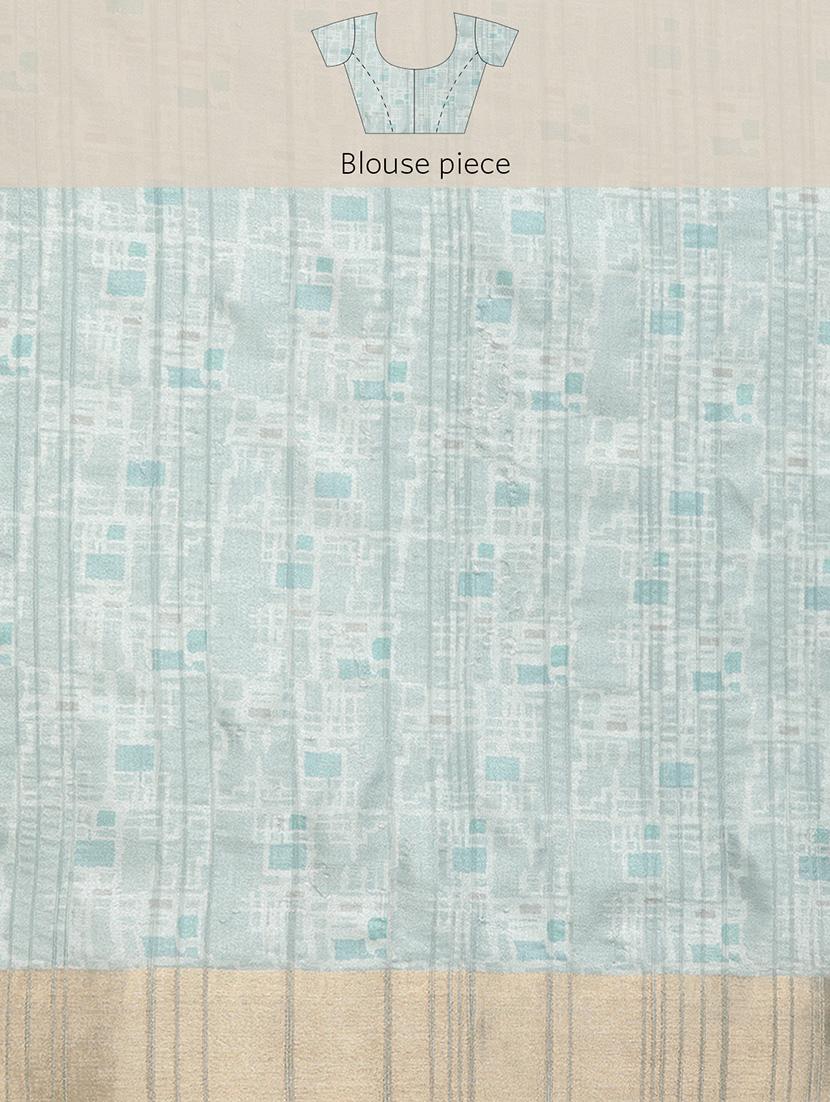 purist blue printed saree - 20947849 - Standard Image - 4