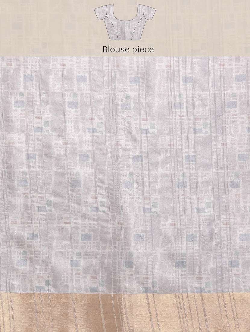 lavender printed saree - 20947850 - Standard Image - 4