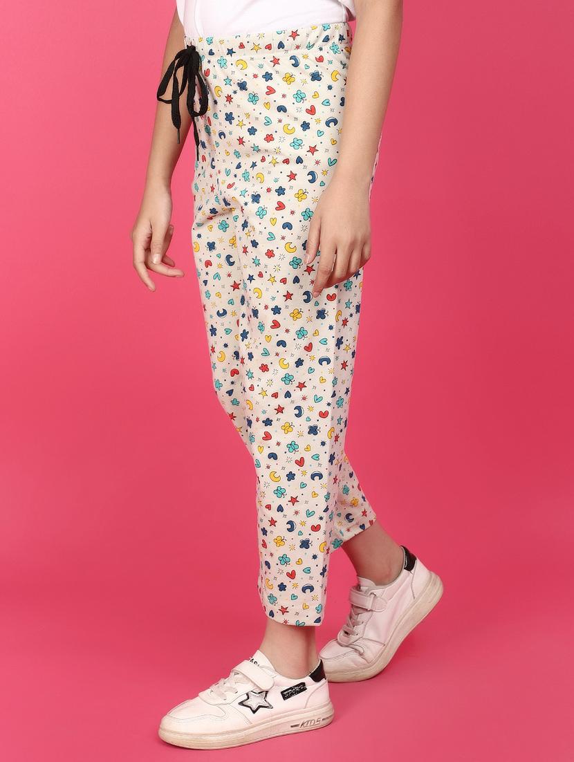 kids mid rise printed nightwear pyjama - 20948611 - Standard Image - 1