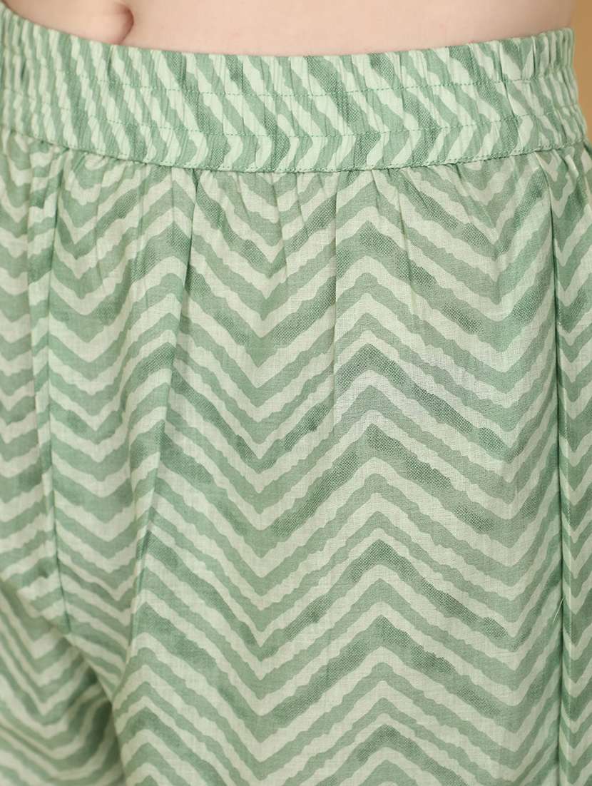 women three quarter sleeve kurta pant with dupatta set - 20948679 -  Standard Image - 4