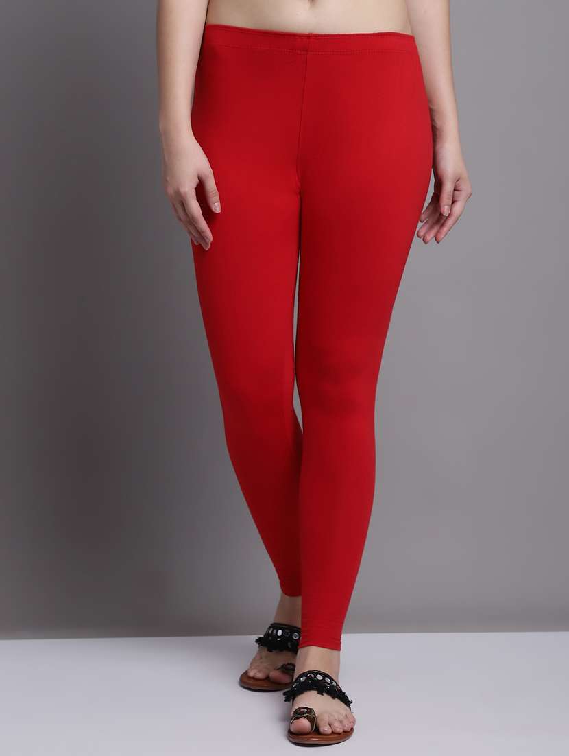 pack of 2 solid cotton leggings - 20950968 -  Standard Image - 1